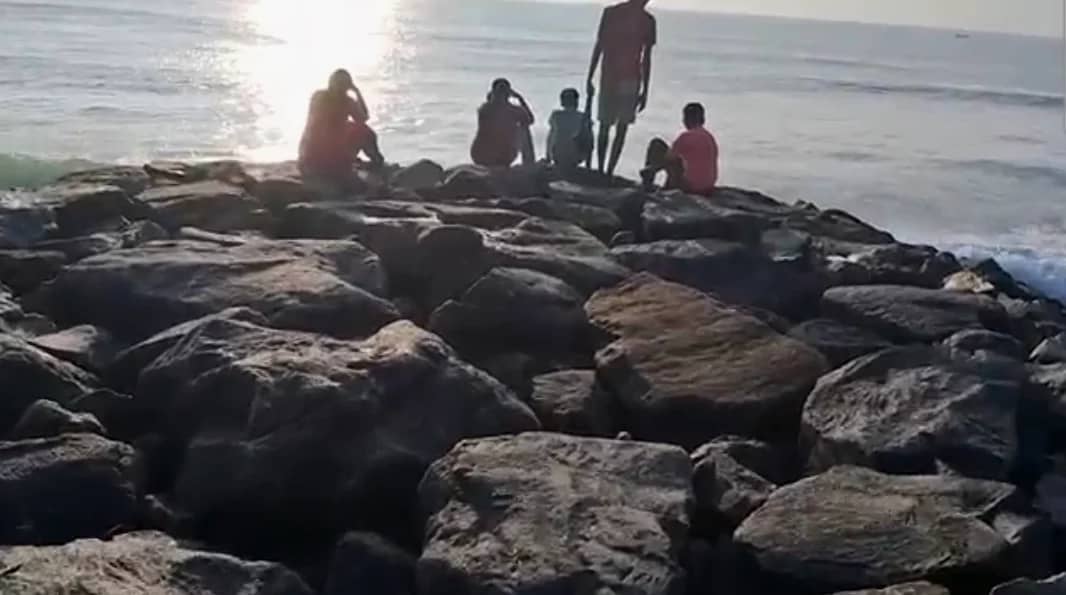 Video of guests enjoying a family moment at Villa De Aqua Cascade Pool, ECR, Chennai